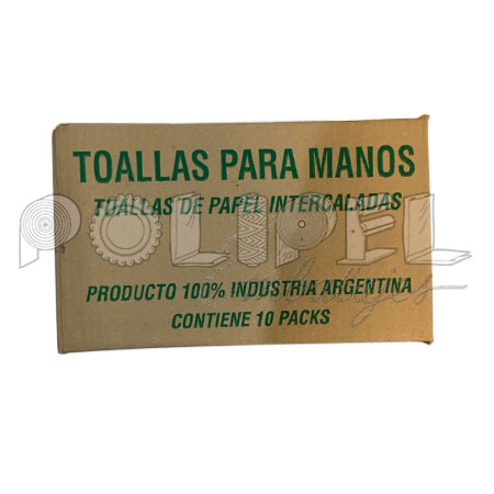 Toalla Intercalada 4pliegos ECO Beige