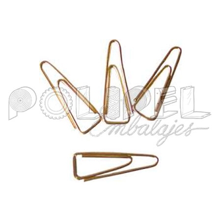 CLIPS TRIANGULAR o DORADO