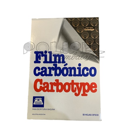 Film Carbónico "Carbotype" Azul caja *50 hj