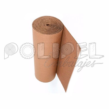 Rollo cartón corrugado 100 cm x 20 mt
