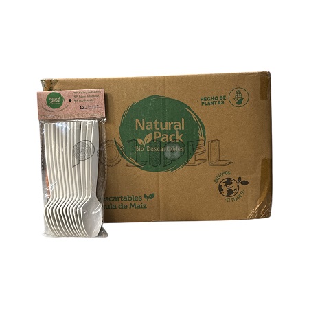 Cucharita biodegradable paq *50 unid_