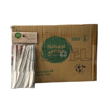 Cuchillo biodegradable paq *50 unid_